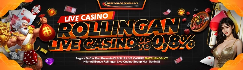 BONUS ROLLINGAN LIVECASINO UP TO 0.8%